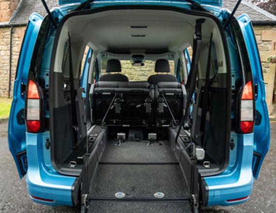 Rear of vehicle 1