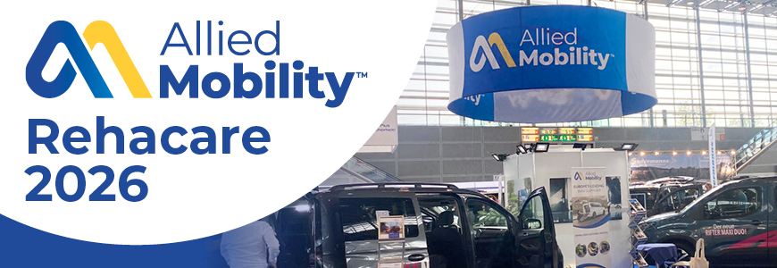 Rehacare 2026: Allied Mobility in Düsseldorf am Stand 6G59