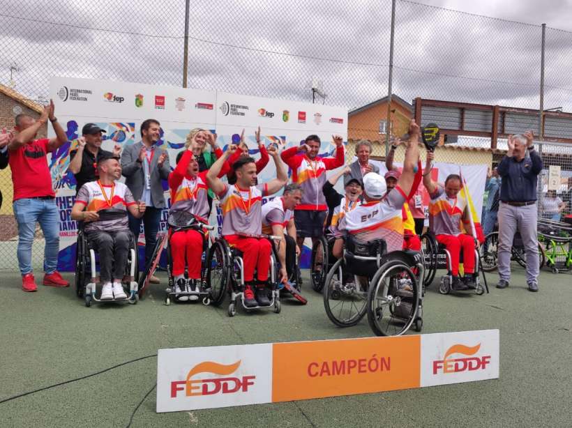 España en la cima del mundo – tanto en pádel en silla de ruedas como en fútbol femenino.