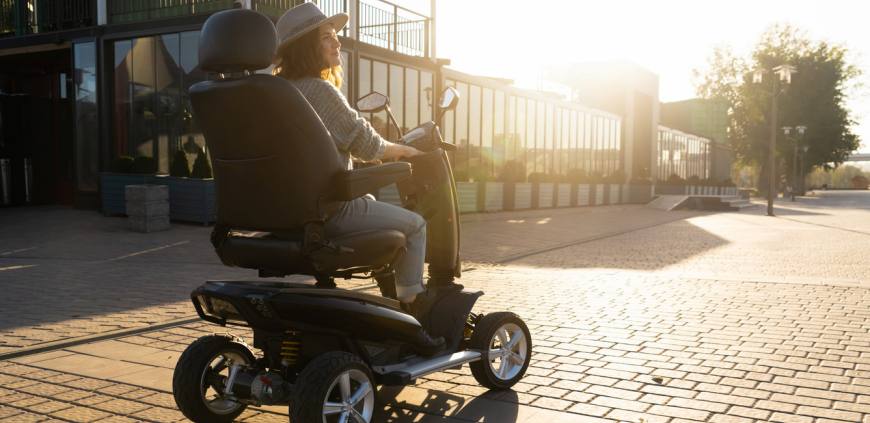 Scooter elettrico per disabili