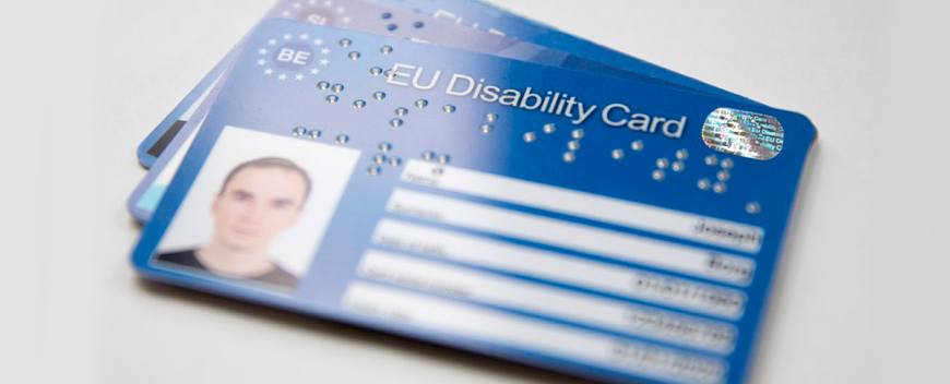 eu disability card