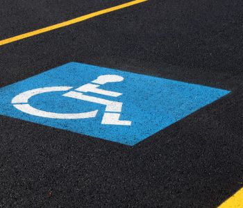 Parcheggio disabili personalizzato