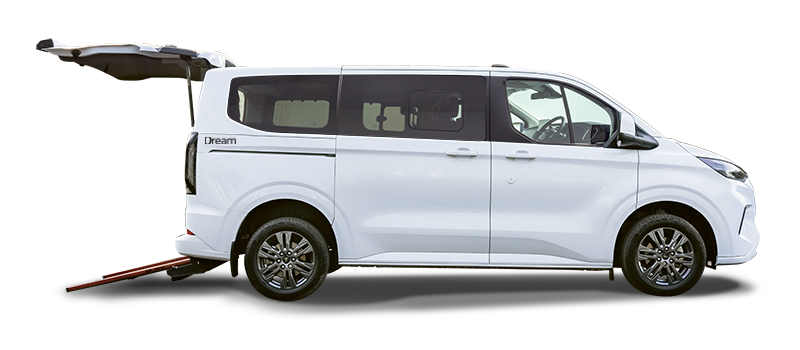Ford Tourneo Custom Dream white