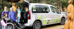 Allied Mobility peugeot horizon at edinburgh zoo