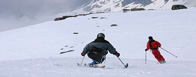 Mobility Vehicles Skiiing