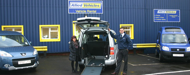Wheelchair accessible vehicles rentals