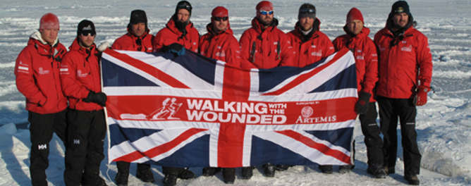 walking with the wounded disabilities