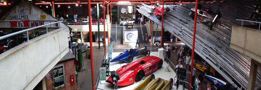 Beaulieu National Motor Museum panorama