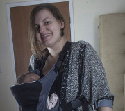 Sara and Baby Amira