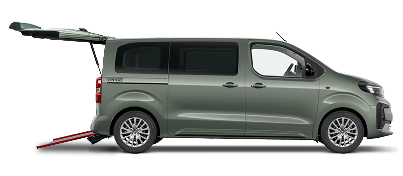 Vauxhall Vivaro Venture Kapari Green