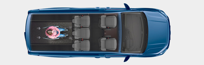 RS L2 opciones de diseño 5 Asientos 1 Silla de ruedas