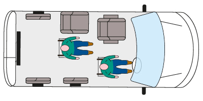 Seating Layout for Ford Tourneo Custom