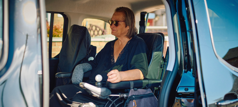 Arlene is ‘Over the Moon’ with her Peugeot Horizon™ WAV