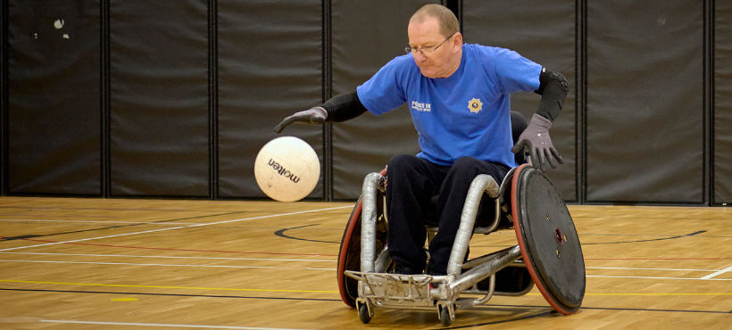 Tony’s WAV is Made for Wheelchair Rugby