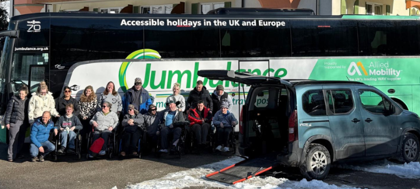 Allied Mobility Support Jumbulance Trust’s 2026 Ski Trip