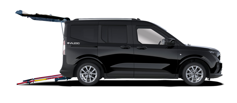 Ford Courier eValeso Agate Black