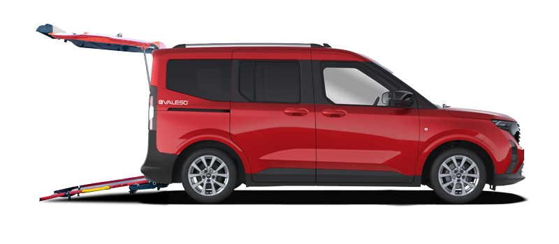 Ford Courier eValeso Fantastic Red