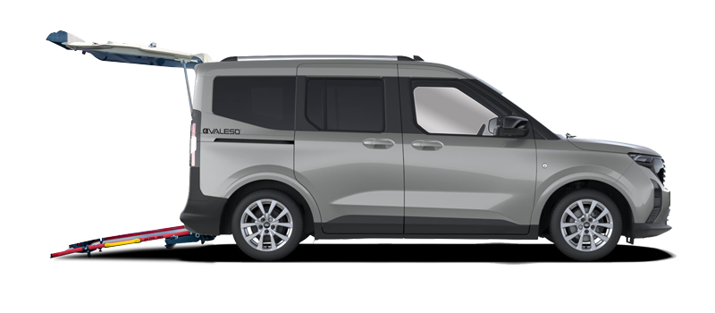 Ford Courier eValeso Solar Silver