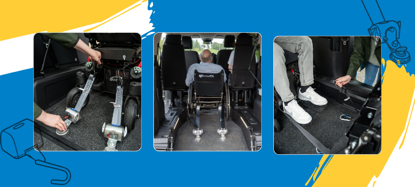 Why We Use Q’Straint Wheelchair Restraints in Our WAVs
