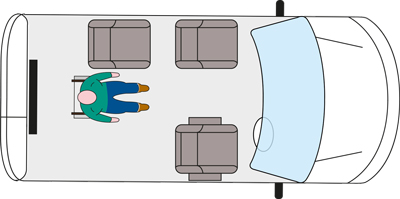 Seating Layout for Citroen Lunar RE