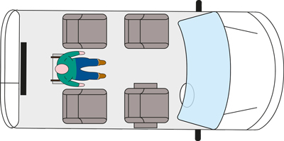 Seating Layout for Vauxhall Venture RE