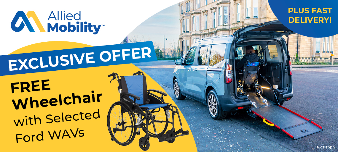 FREE Wheelchair with Selected Ford Wheelchair Accessible Vehicles