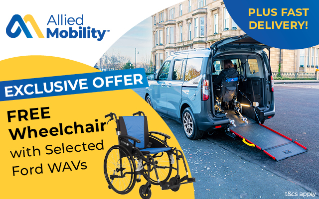 FREE Wheelchair with Selected Ford Wheelchair Accessible Vehicles